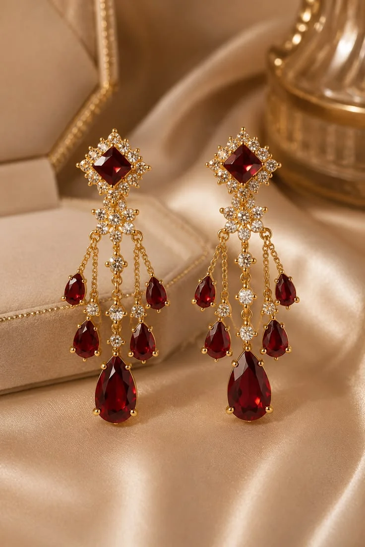 Elysian Pearl Chandbali Earrings variant 3